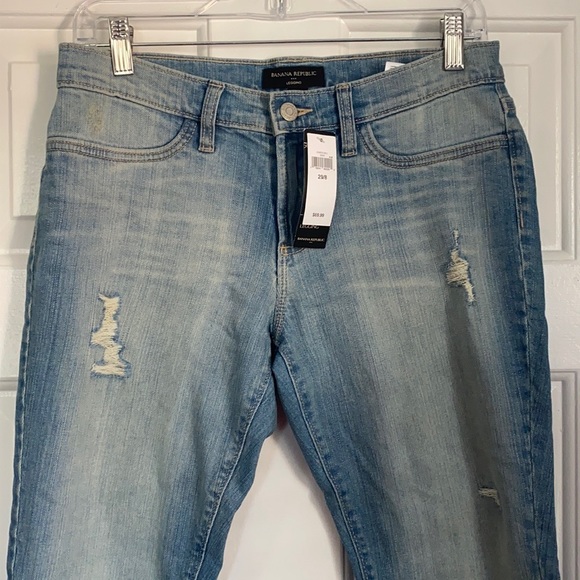 NWT - Banana Republic Distressed Legging Jeans - Picture 3 of 8